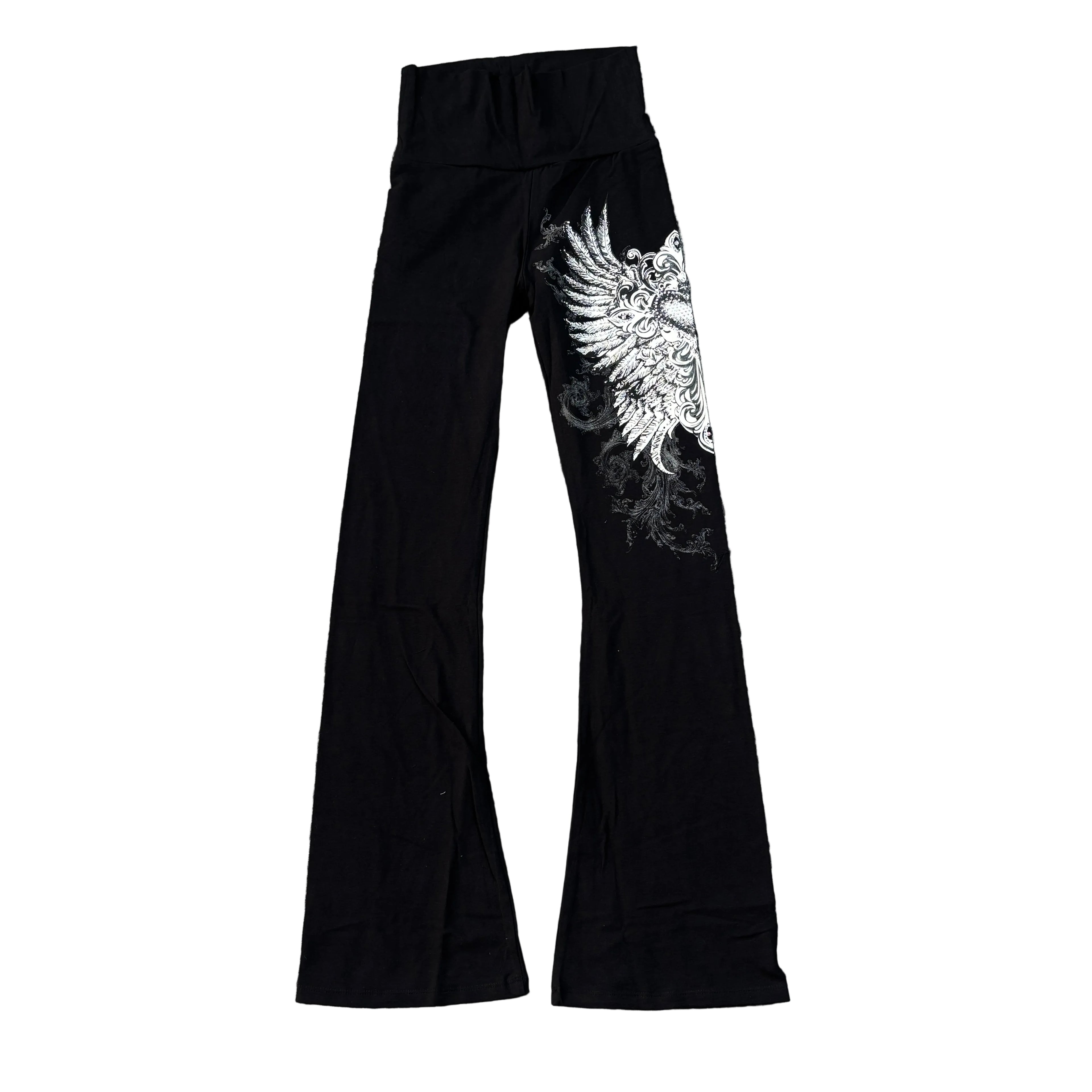 Women Rhinestones Leggings