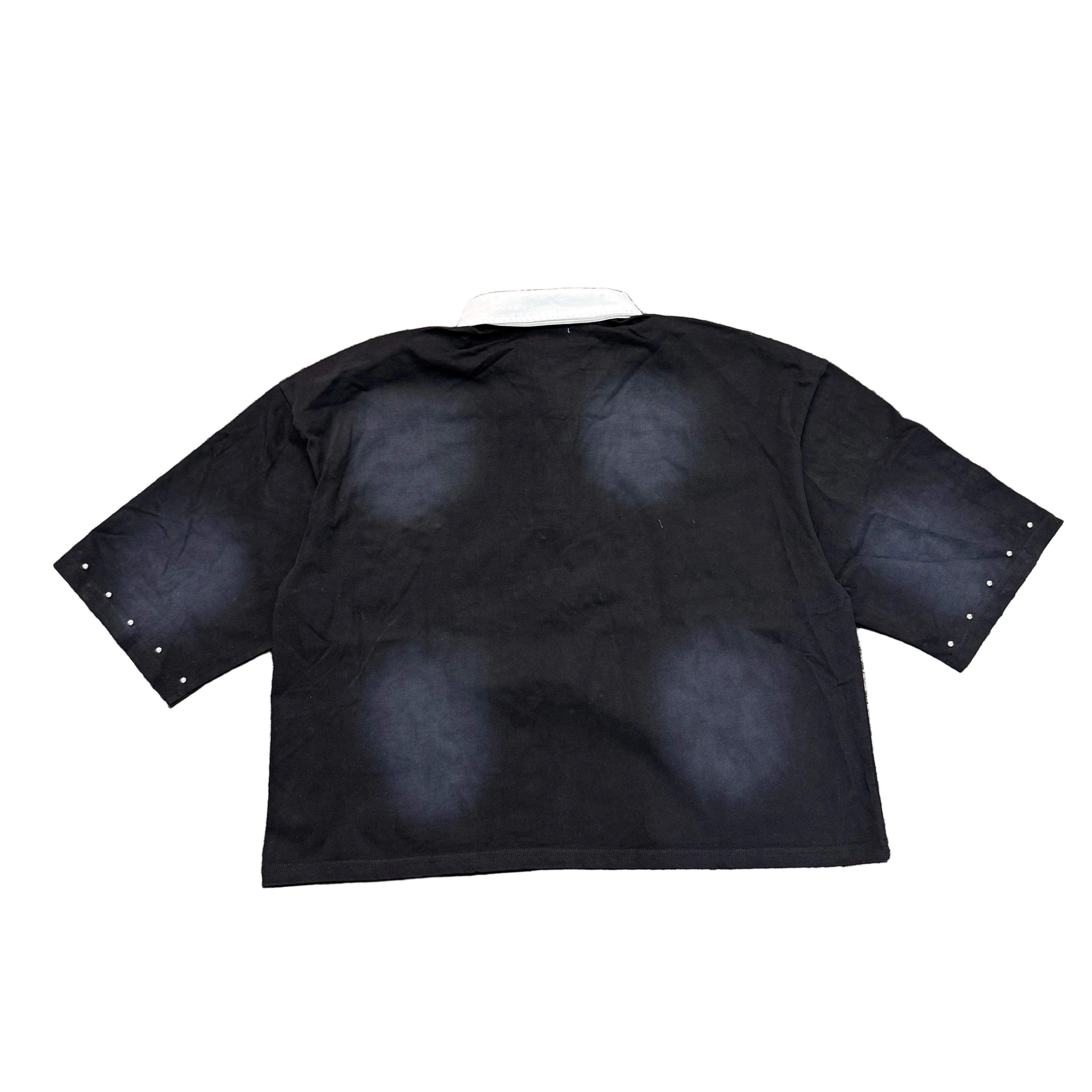 STORM88 Washed Oversized Crop Polo