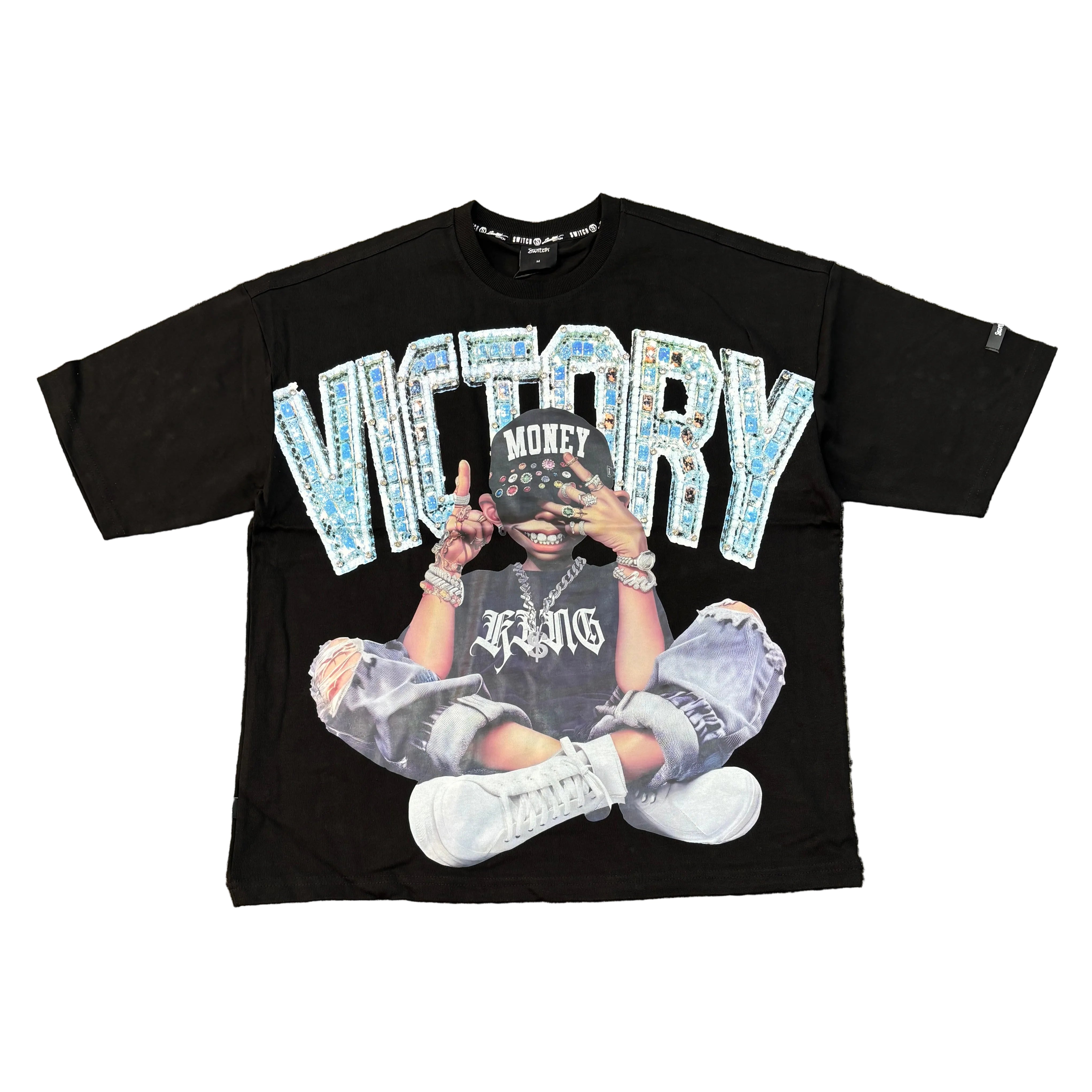 SWITCH Victory Graphic Cropped Tee – K MOMO