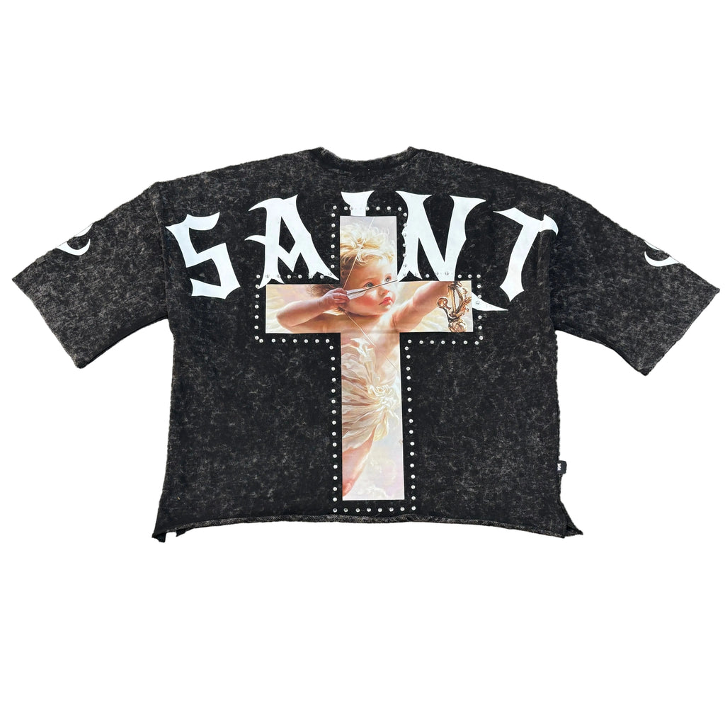 SWITCH Saint Graphic Cropped Tee