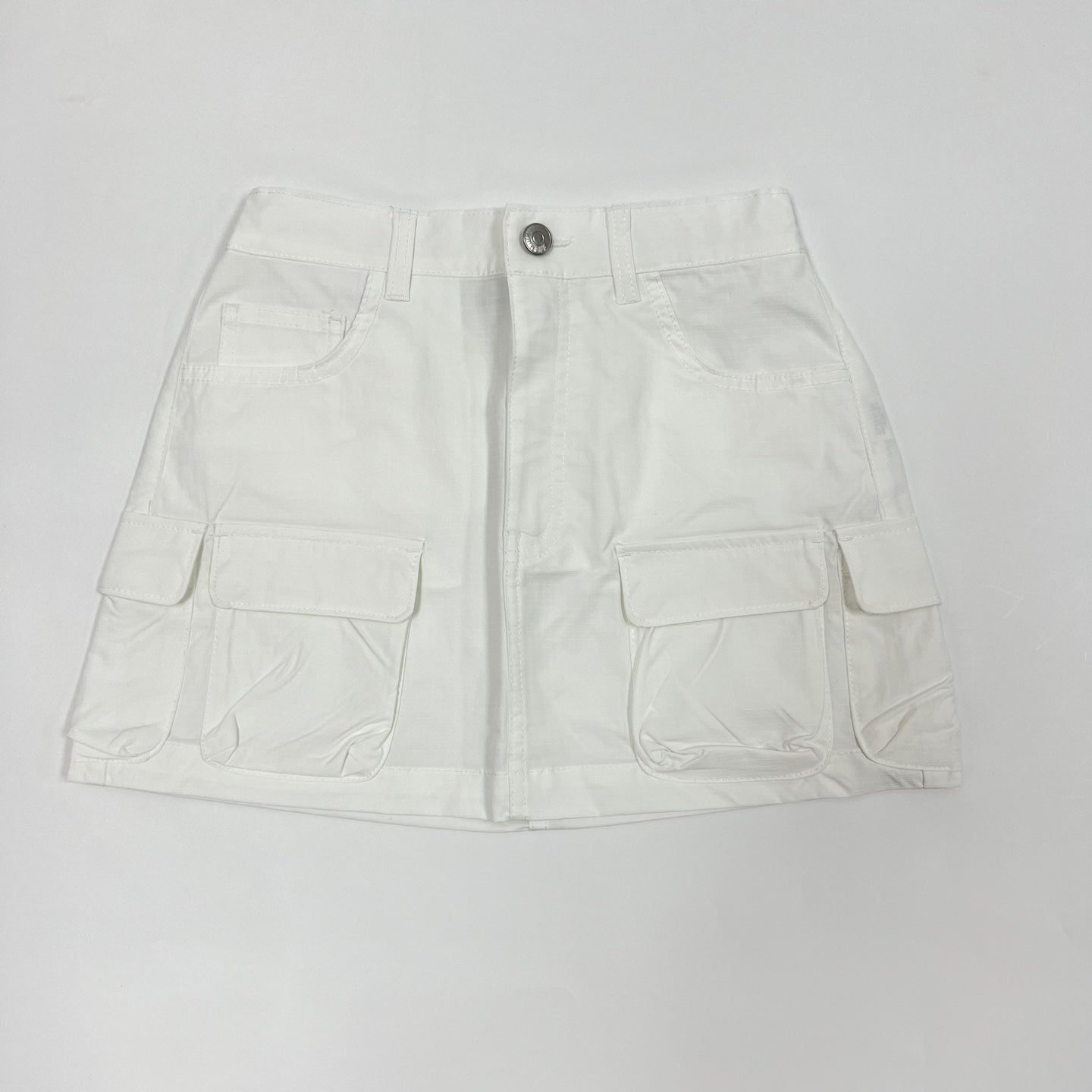 Cargo Skirt with Mini Front Pocket