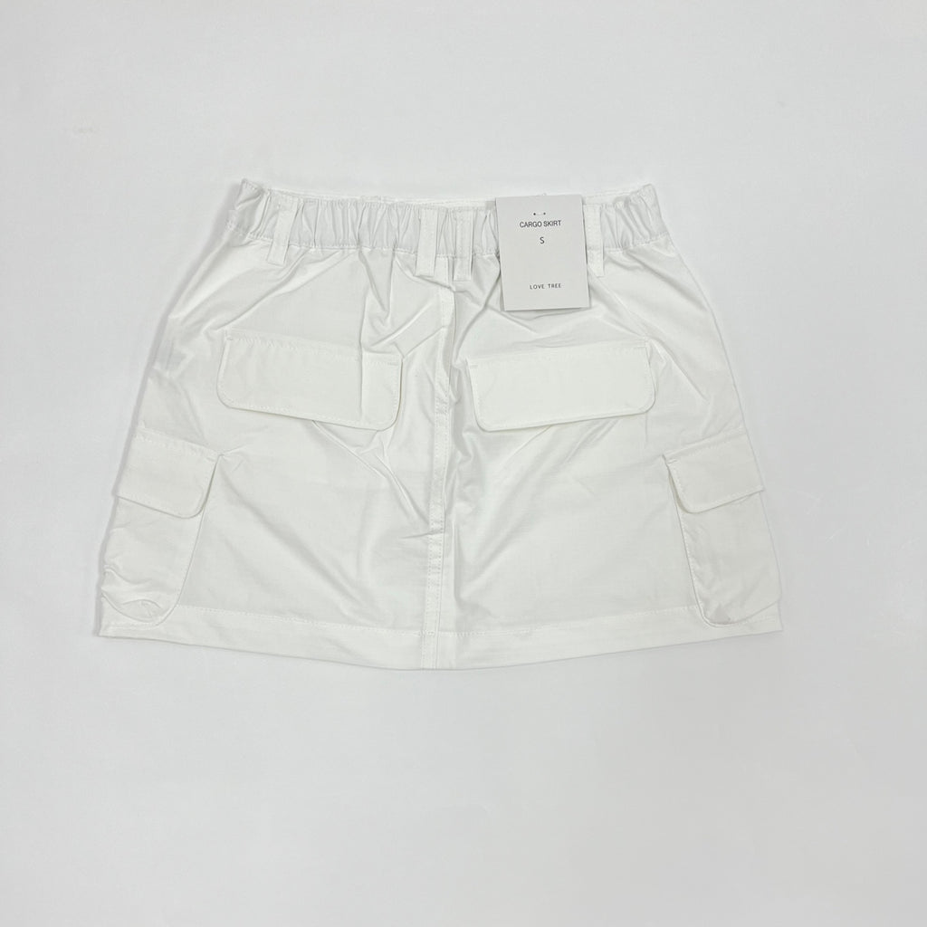 Cargo Skirt with Mini Front Pocket