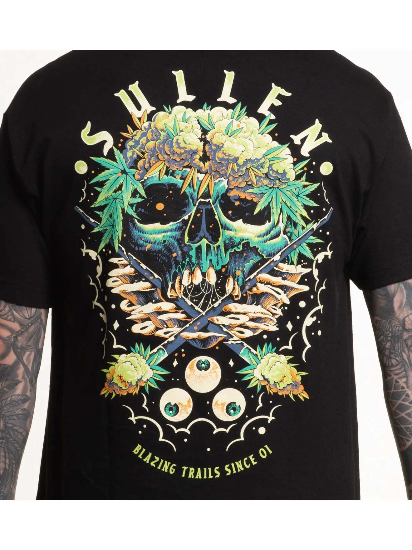 SULLEN Leaf Badge Graphic T-Shirt