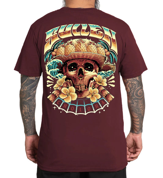 SULLEN Skulloha Tawny Port Graphic T-Shirt