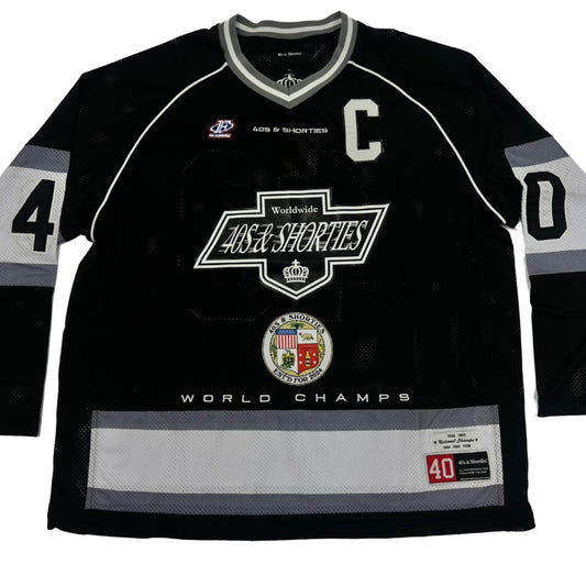 40S AND SHORTIES Champs Jersey Hockey T-Shirt