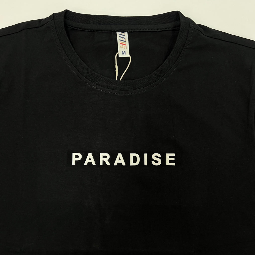 FIFTH LOOP HOPE Paradise Graphic Print T-Shirt - Black