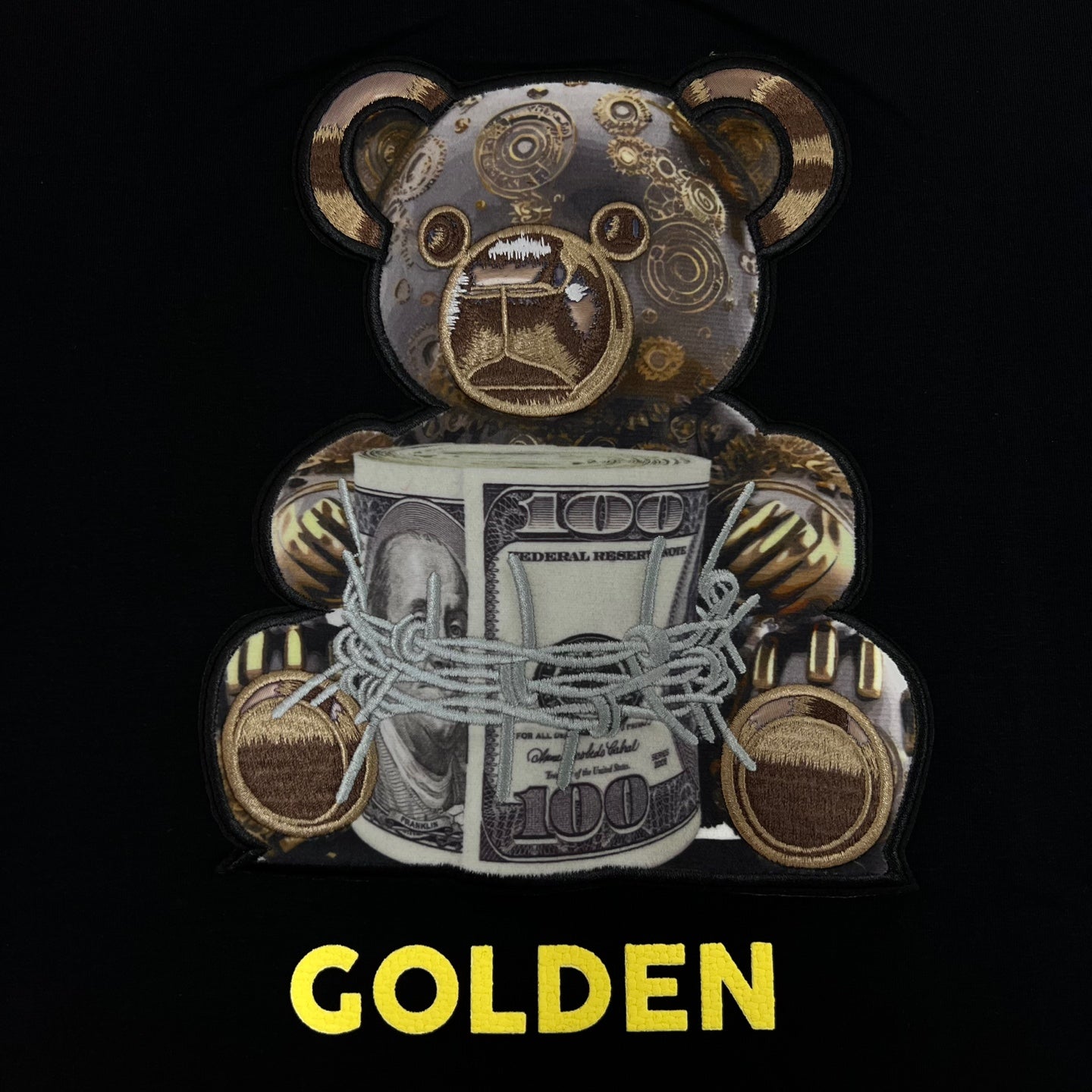 FIFTH LOOP Golden Bear Graphic Print T-Shirt