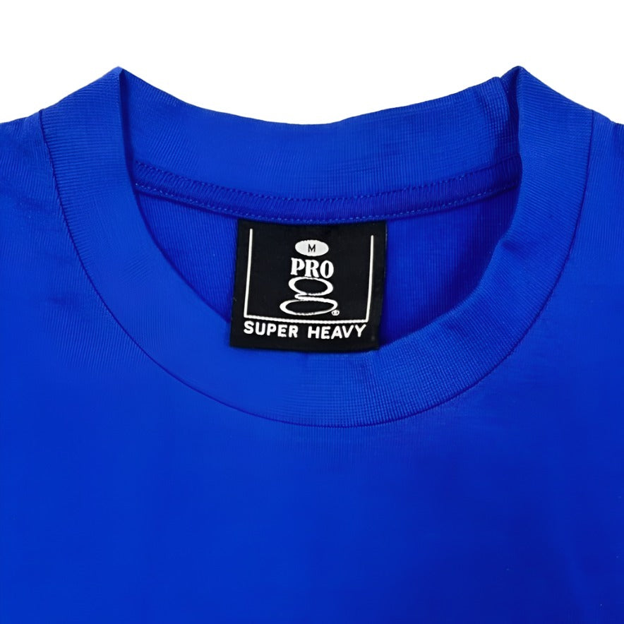 Pro G Super Heavy Heavyweight Plain Cotton T Shirt Royalblue XL