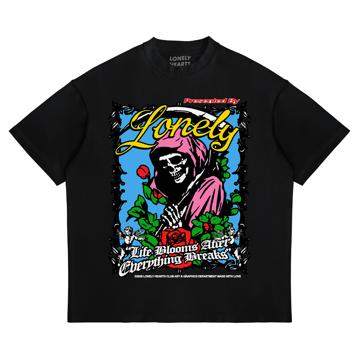 LONELY HEARTS Life Bloom Tee