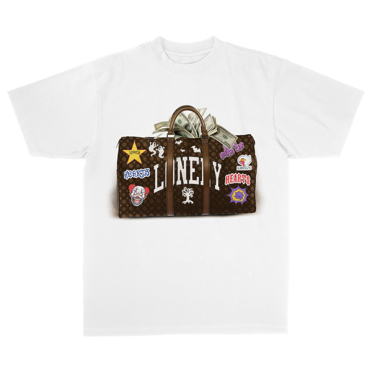 LONELY HEARTS Lonely Bag Tee