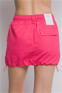 Cargo Skirt with Front Pocket Design