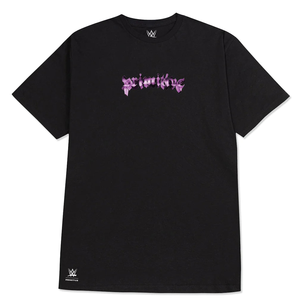 black and purple graphic tees