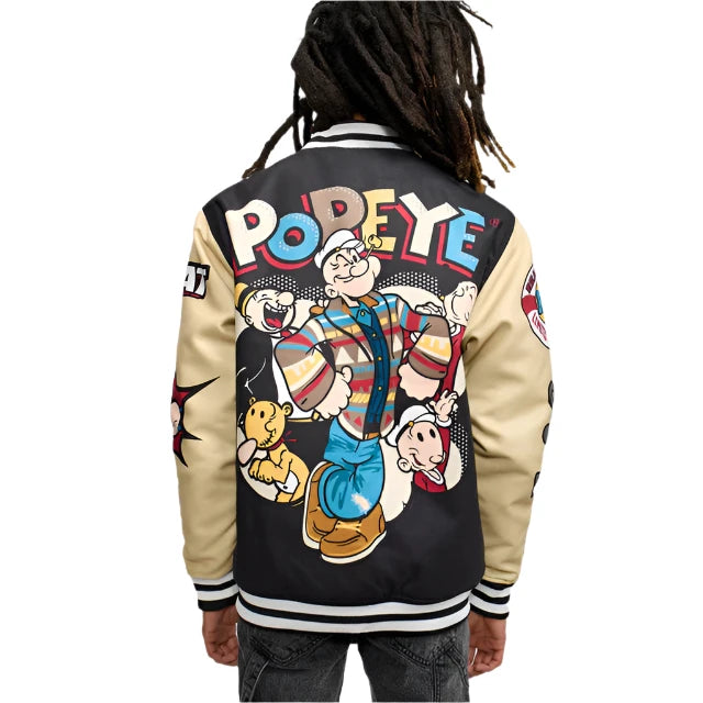 REASON x Popeye Varsity Jacket