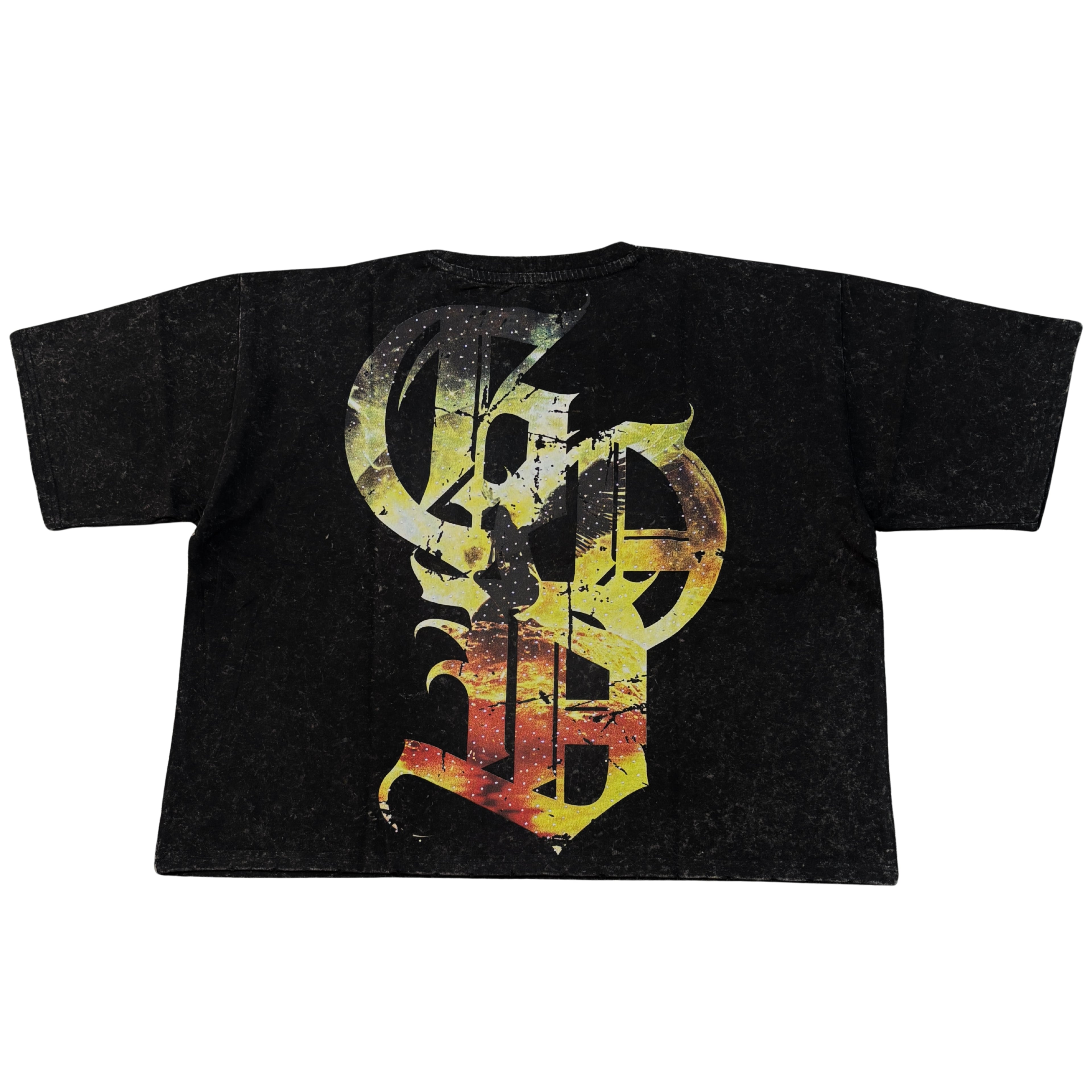 KRYPT Messenger Of God Graphic Crop Tee