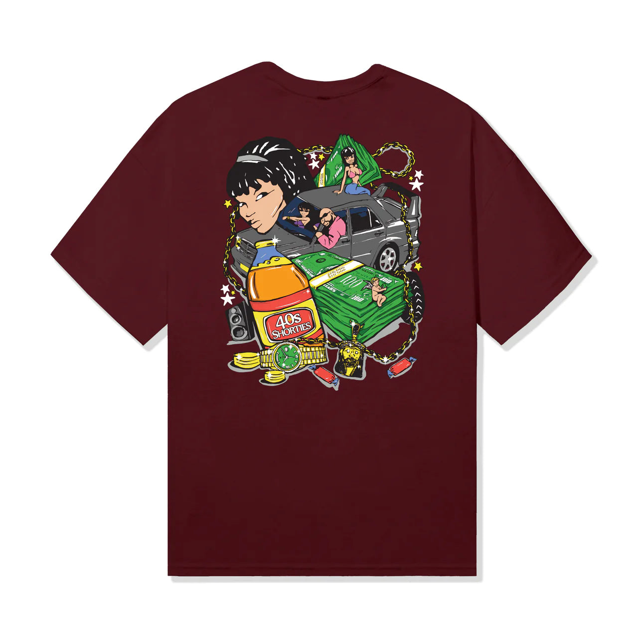 40s & Shorties Pull Up Tee