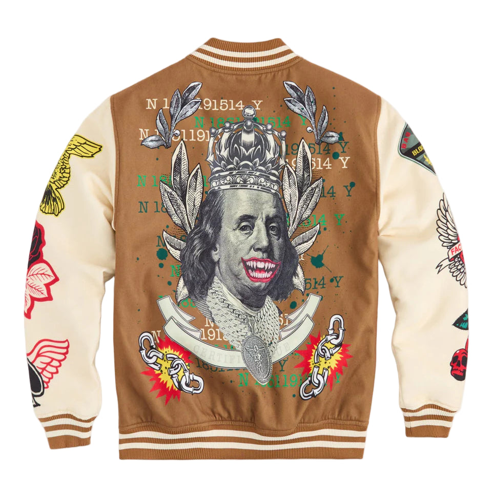 REASON Cash Varsity Jacket