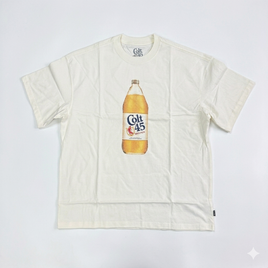 BRIXTON Colt 45 FORTY OZ Oversized S/S Tee