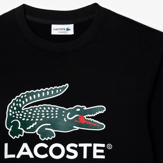 LACOSTE Men's Classic Fit Cotton Fleece Sweatshirt