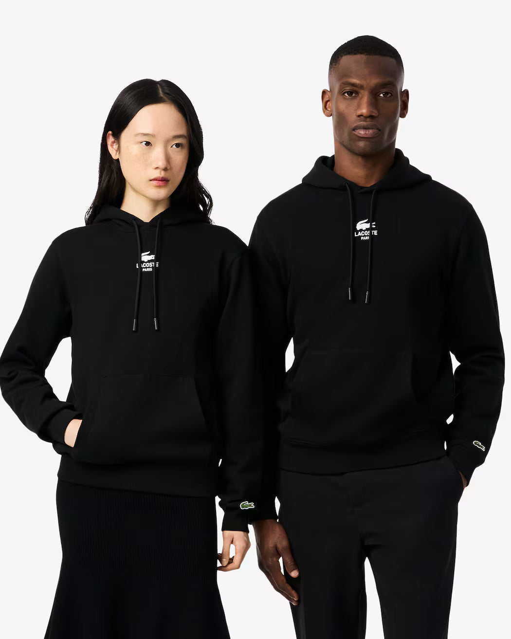 LACOSTE Unisex Print Hoodie