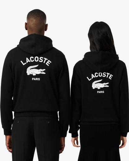 LACOSTE Unisex Print Hoodie