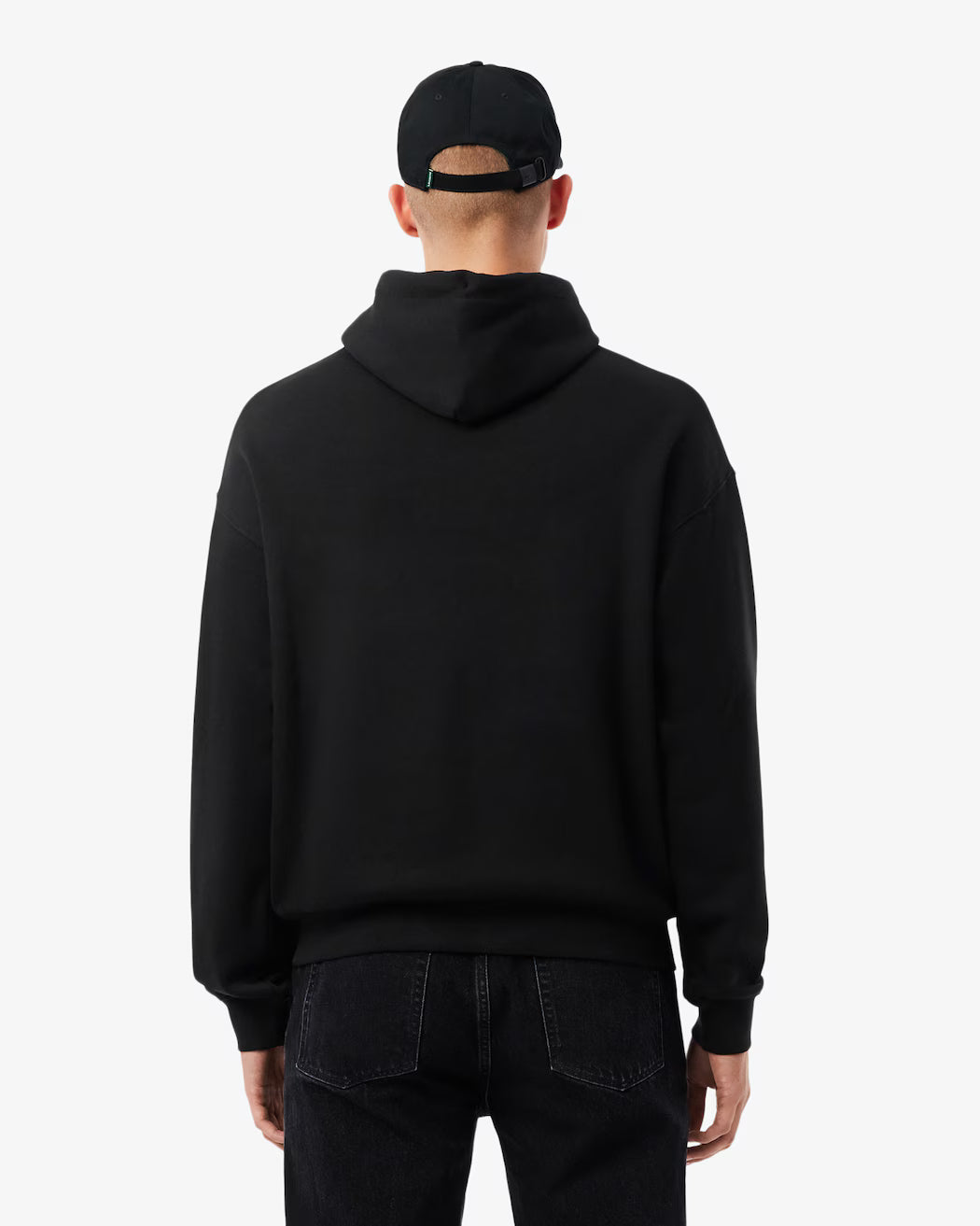 LACOSTE Men's Loose Fit Embroidered Hoodie