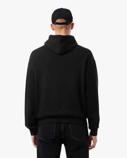LACOSTE Men's Loose Fit Embroidered Hoodie