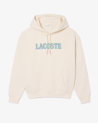 LACOSTE Men's Loose Fit Embroidered Hoodie