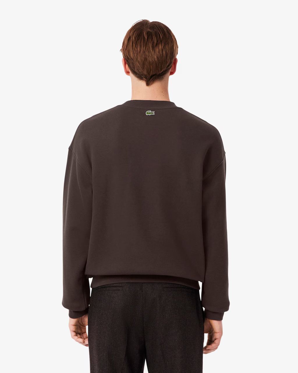 LACOSTE Men's Heritage Embroidery Fleece Sweatshirt