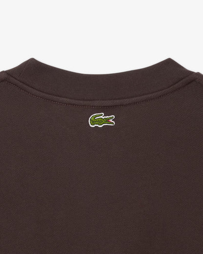 LACOSTE Men's Heritage Embroidery Fleece Sweatshirt