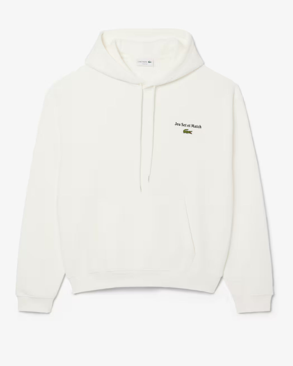 LACOSTE Men's Multi Print Fleece Hoodie