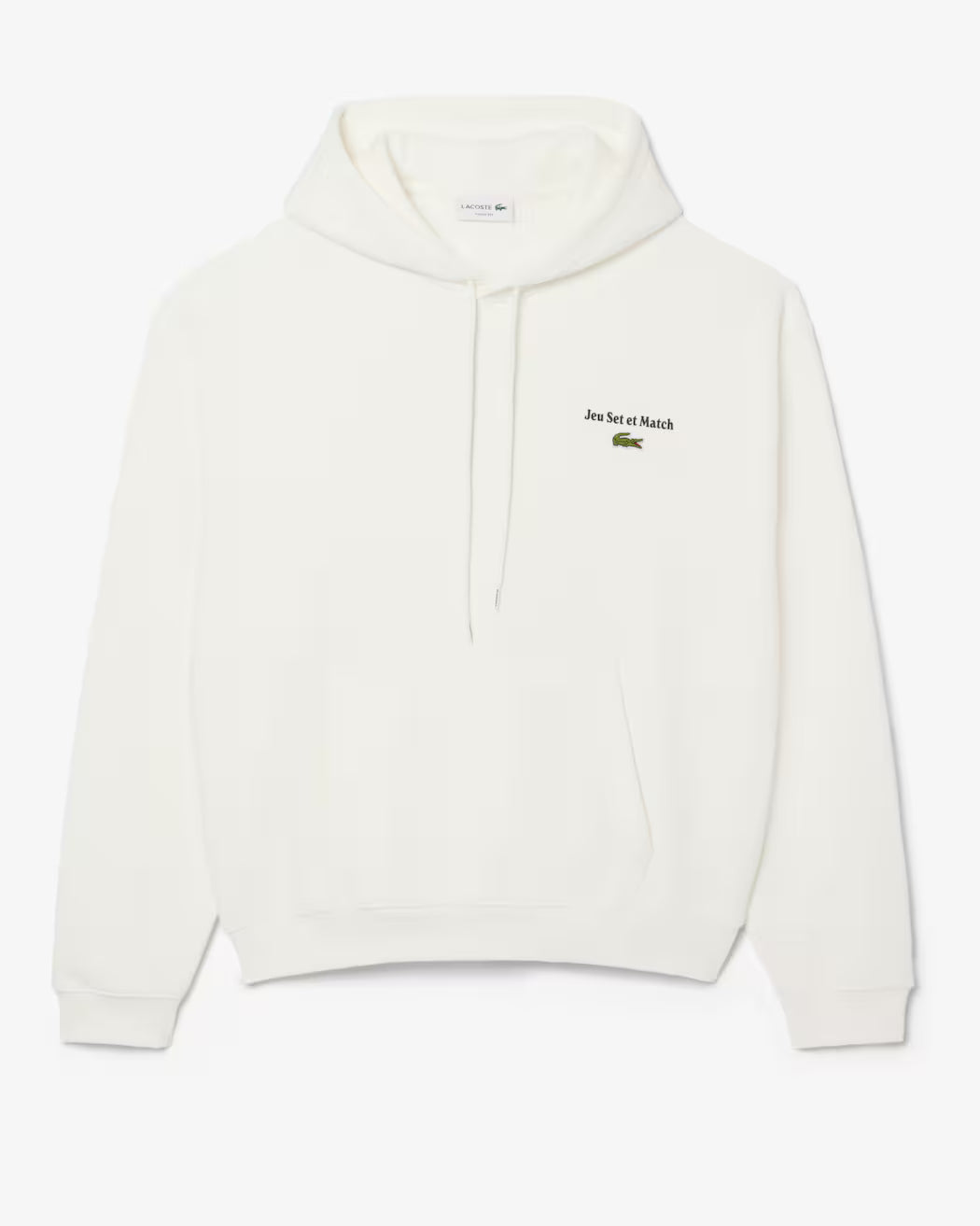 LACOSTE Men's Multi Print Fleece Hoodie