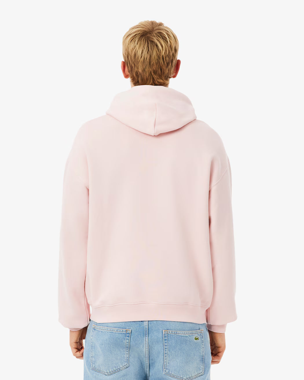 LACOSTE Men's Printed Fleece Hoodie