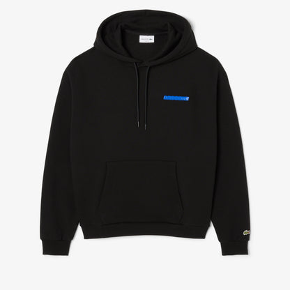 LACOSTE Men's Loose Fit Print Hoodie