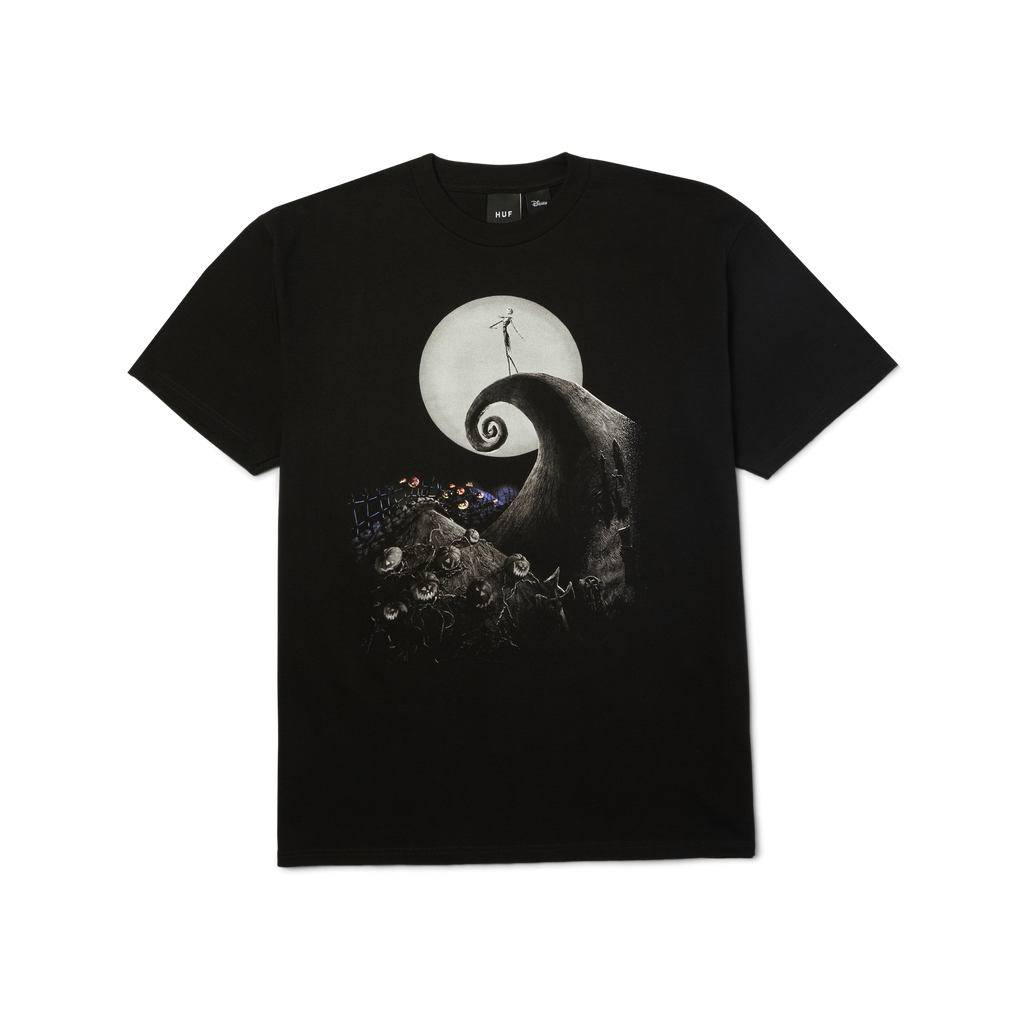 HUF x Nightmare Before Christmas Spiral Hill T-Shirt