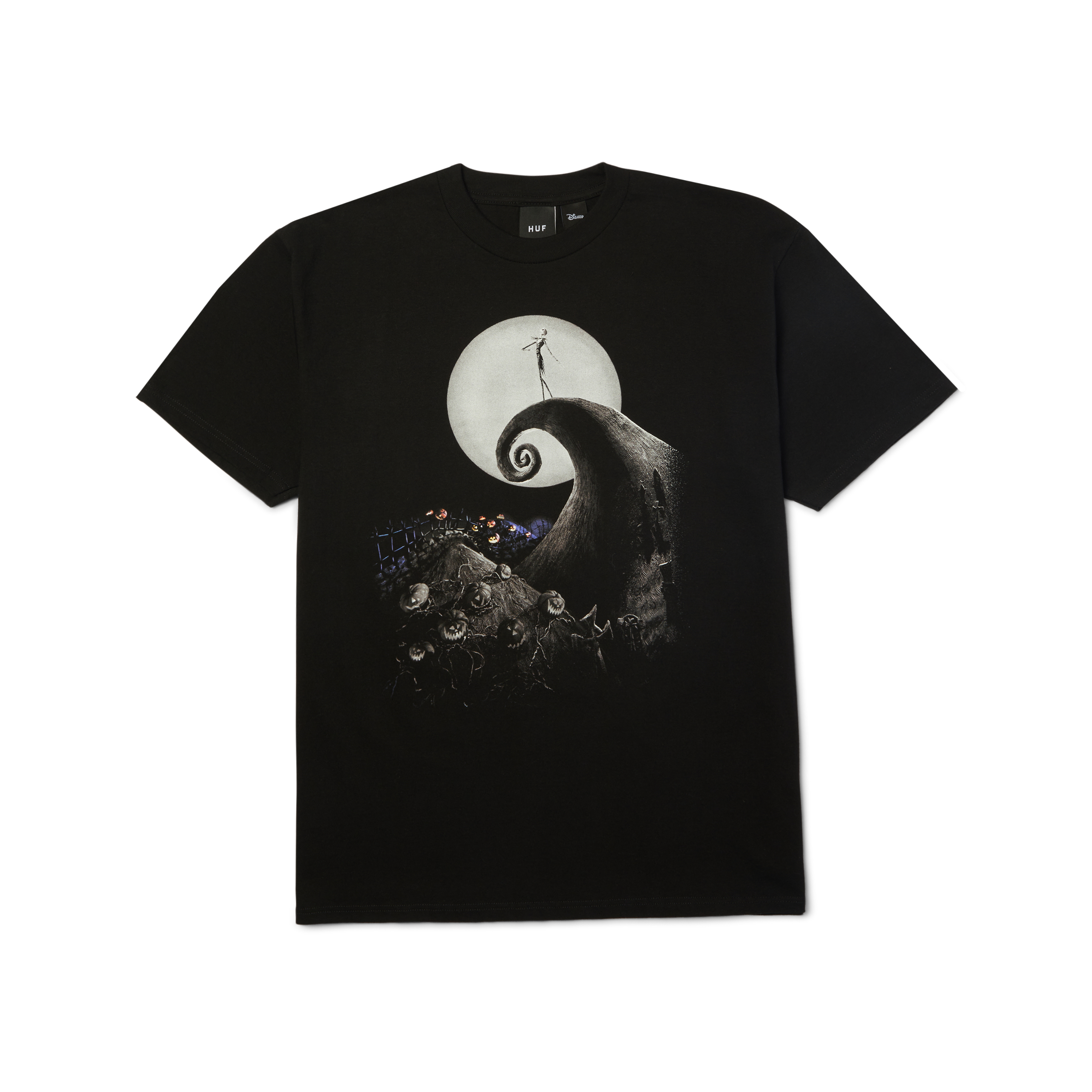 HUF x Nightmare Before Christmas Spiral Hill T-Shirt