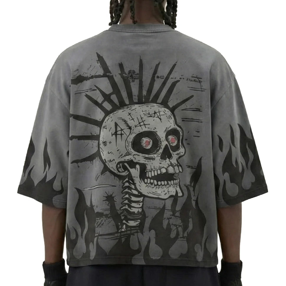 STORM88 Washed 100% Cotton S/N Jersey 3/4 Sleeve Tee