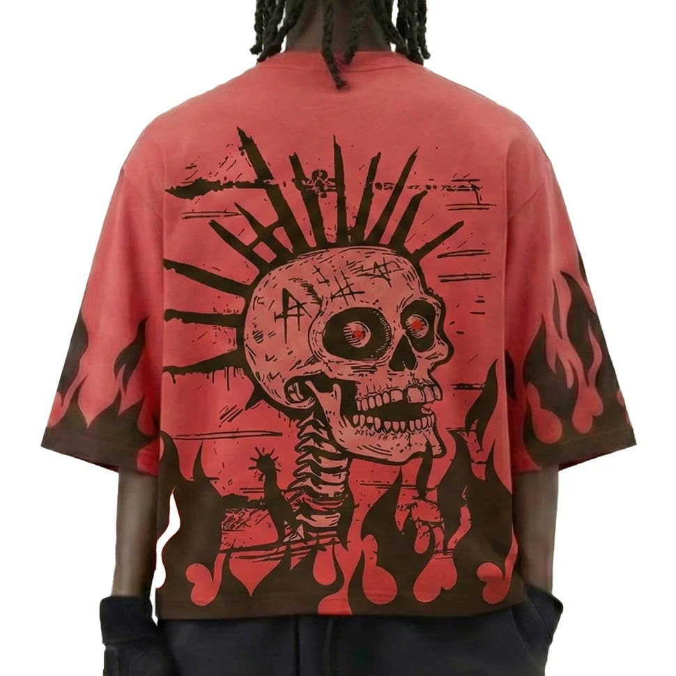 STORM88 Washed 100% Cotton S/N Jersey 3/4 Sleeve Tee