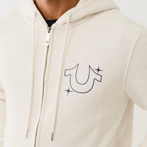 TRUE RELIGION Buddha Star Zip Hoodie