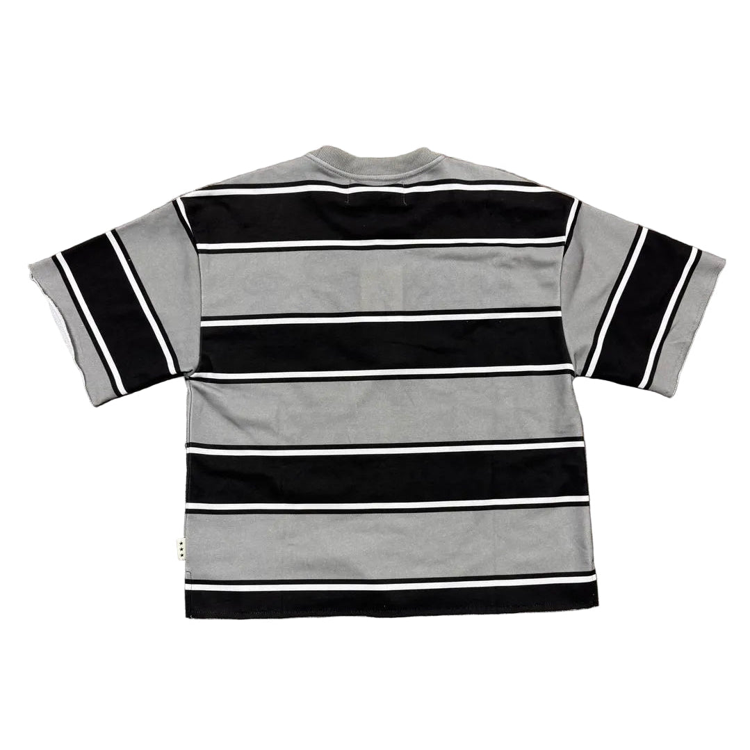 BKYS Cropped Stripped Tee