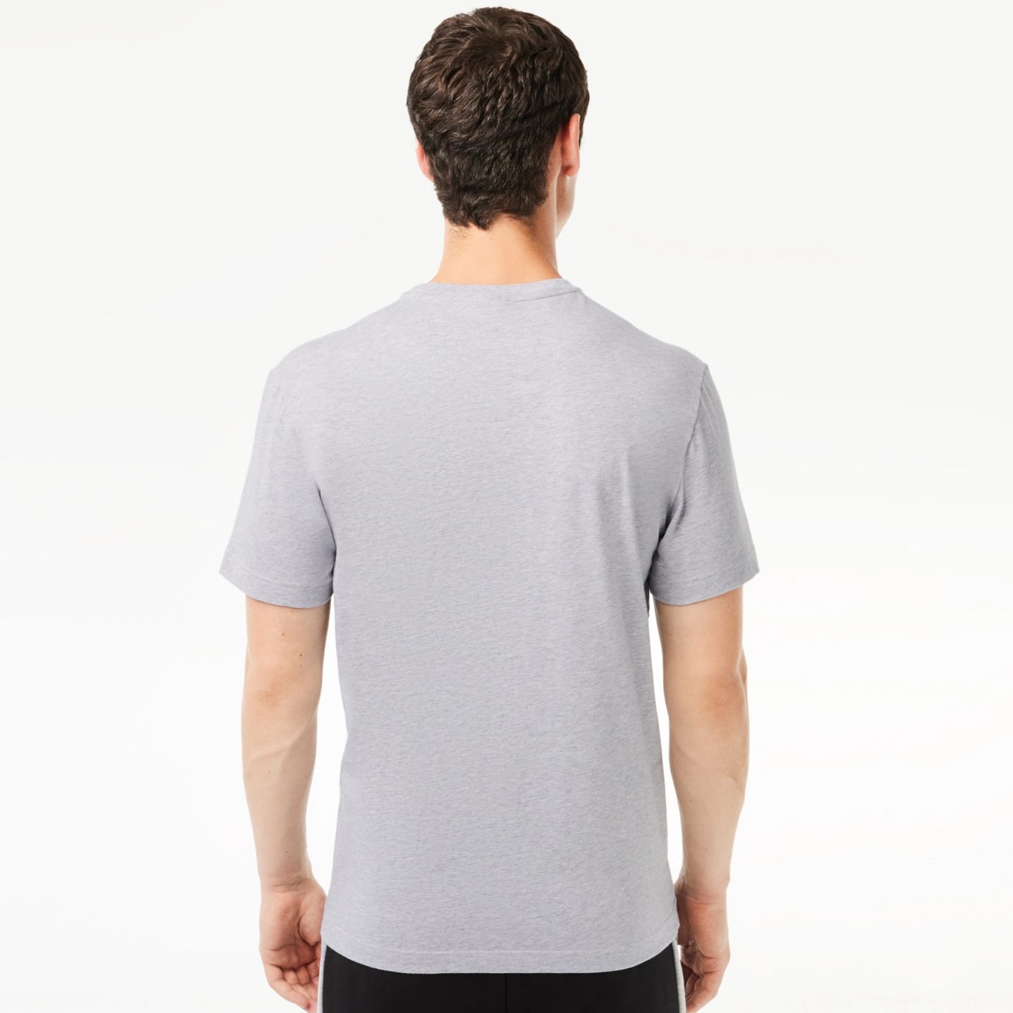 LACOSTE Men's Regular Fit Printed Colorblock T-Shirt