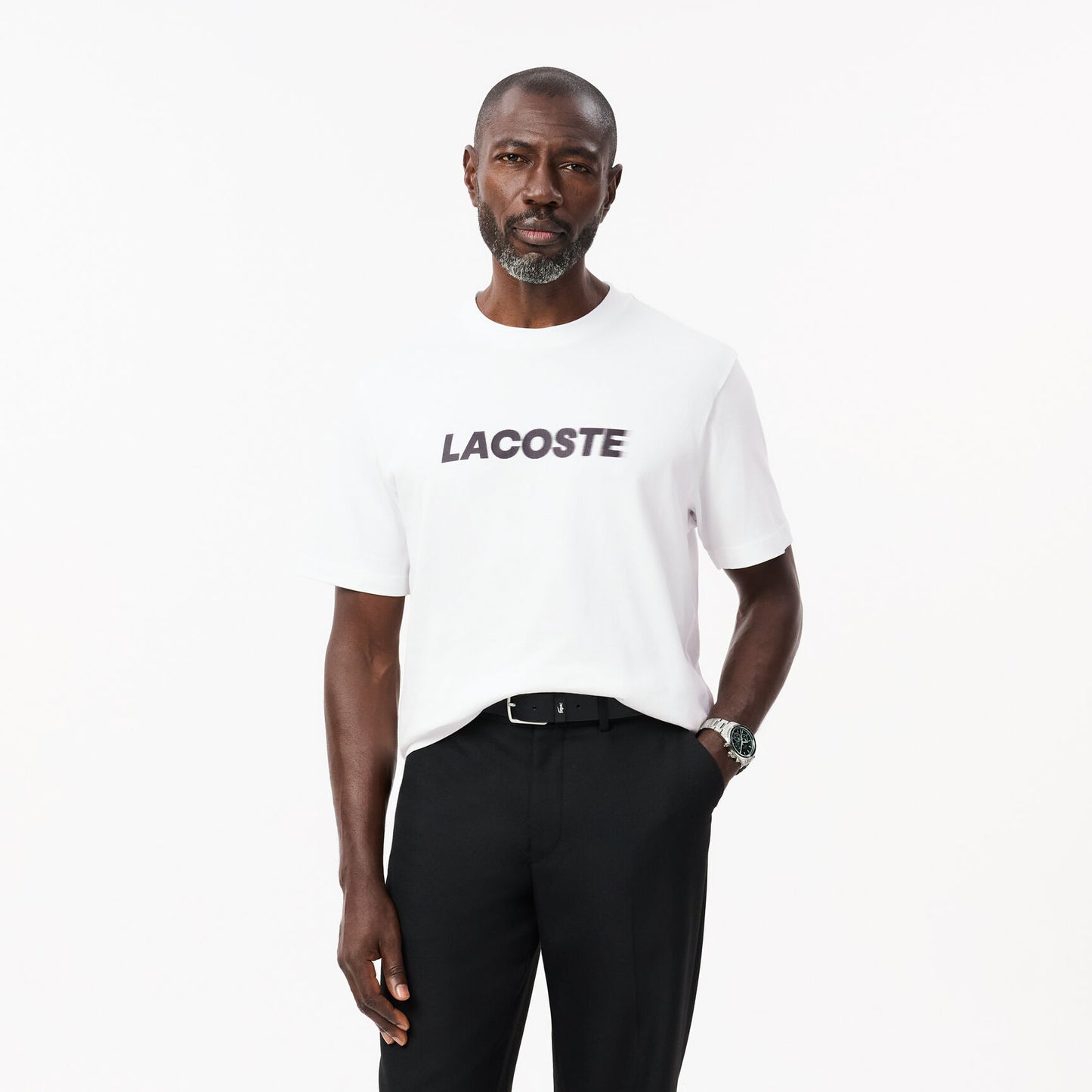 LACOSTE Classic Fit Heavy Cotton Logo T-shirt