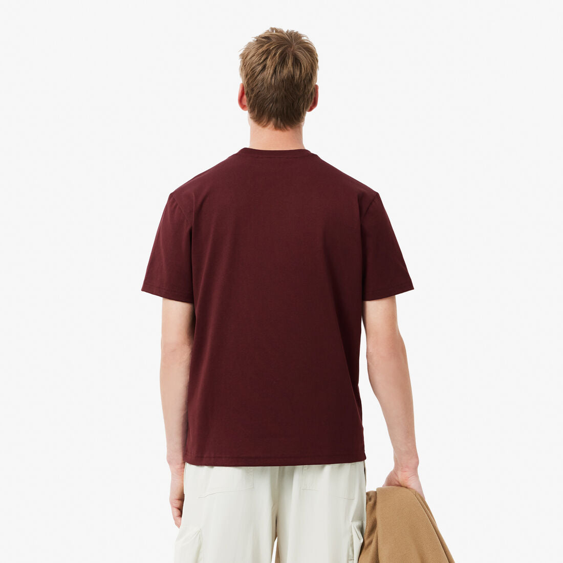 LACOSTE Classic Fit Heavy Cotton Logo T-shirt