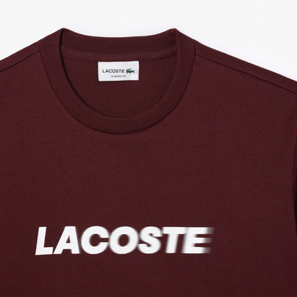 LACOSTE Classic Fit Heavy Cotton Logo T-shirt