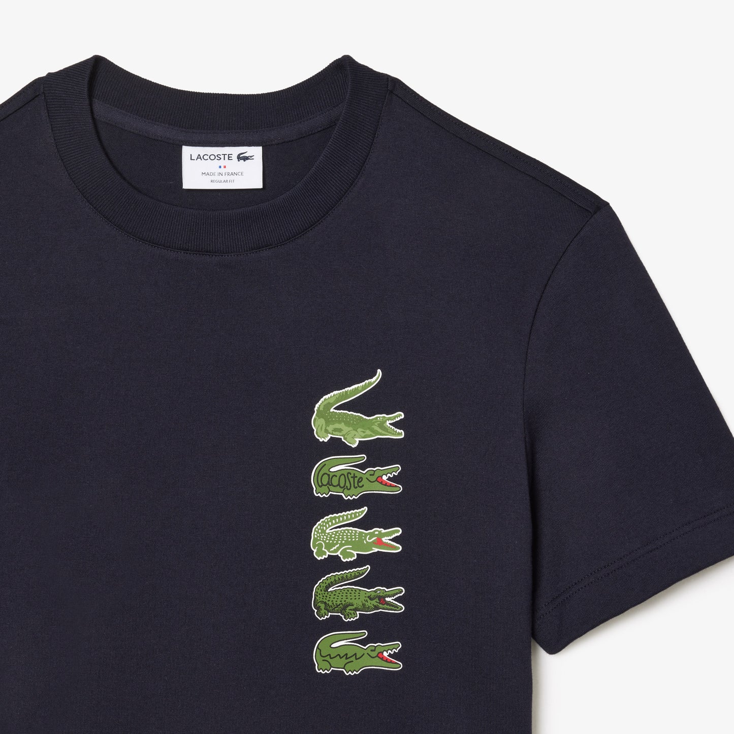 LACOSTE Men's Regular Fit Iconic Croc T-Shirt