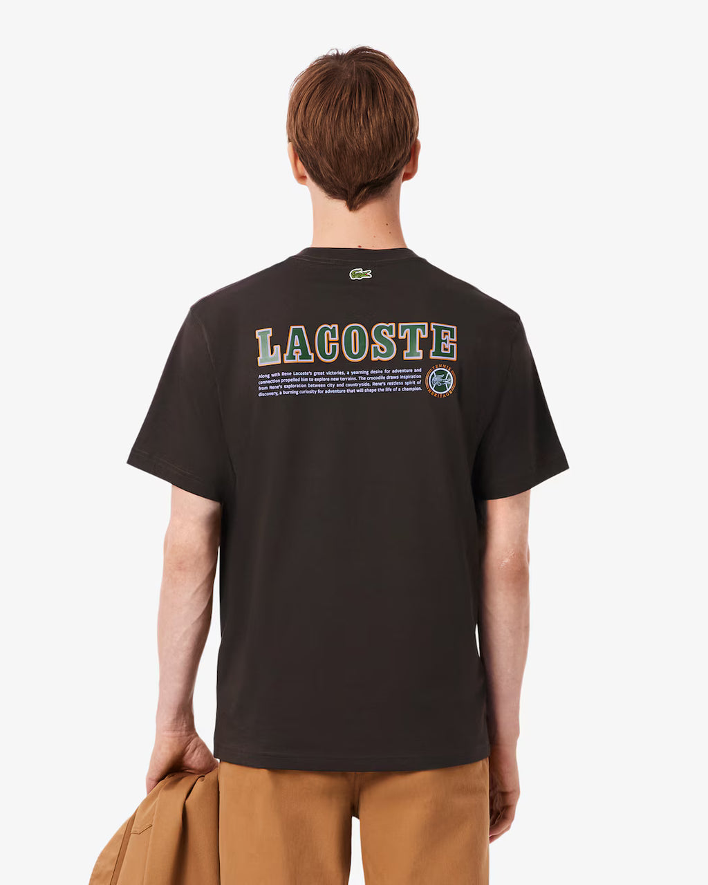 LACOSTE Men's Multi Print Jersey T-Shirt
