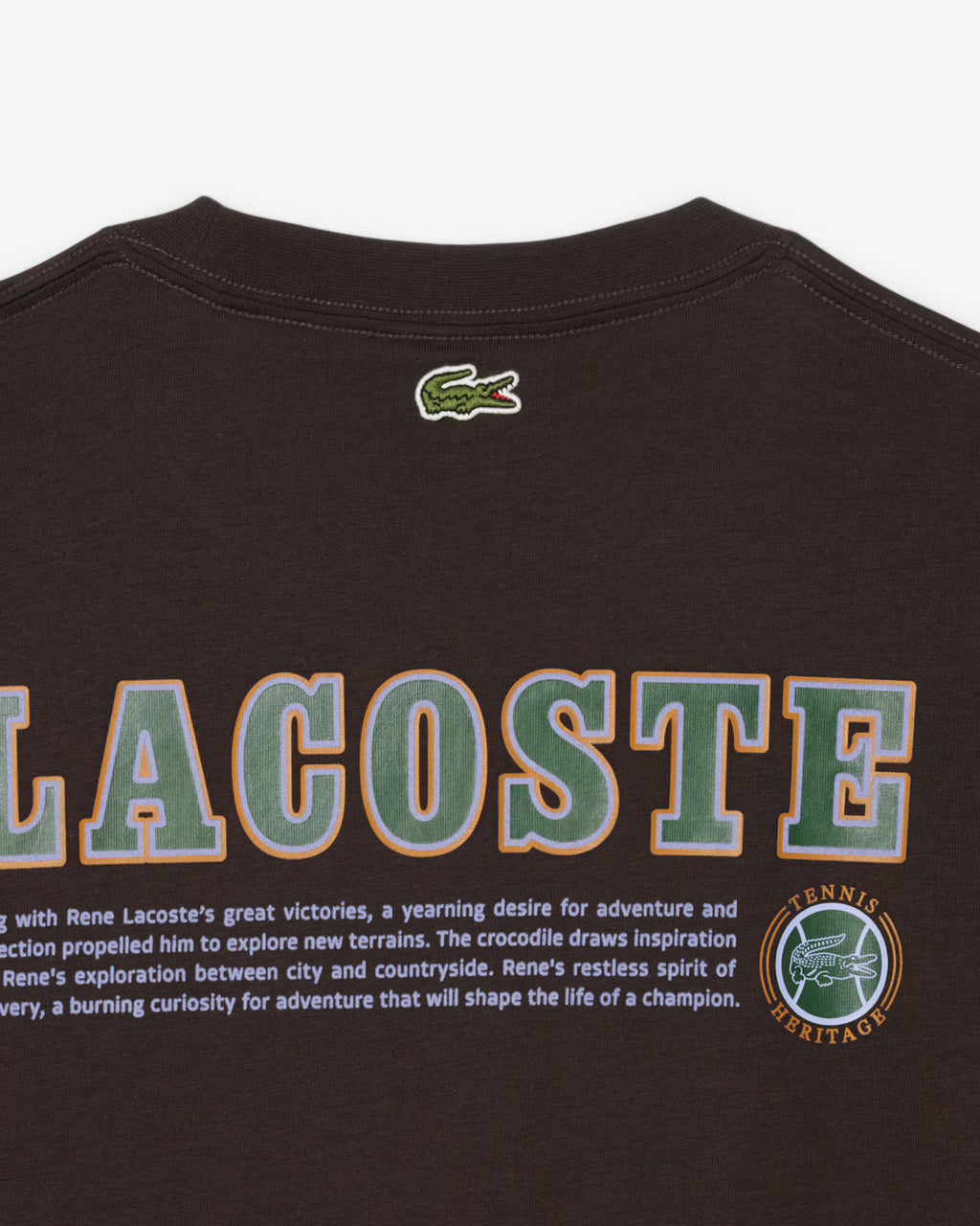 LACOSTE Men's Multi Print Jersey T-Shirt
