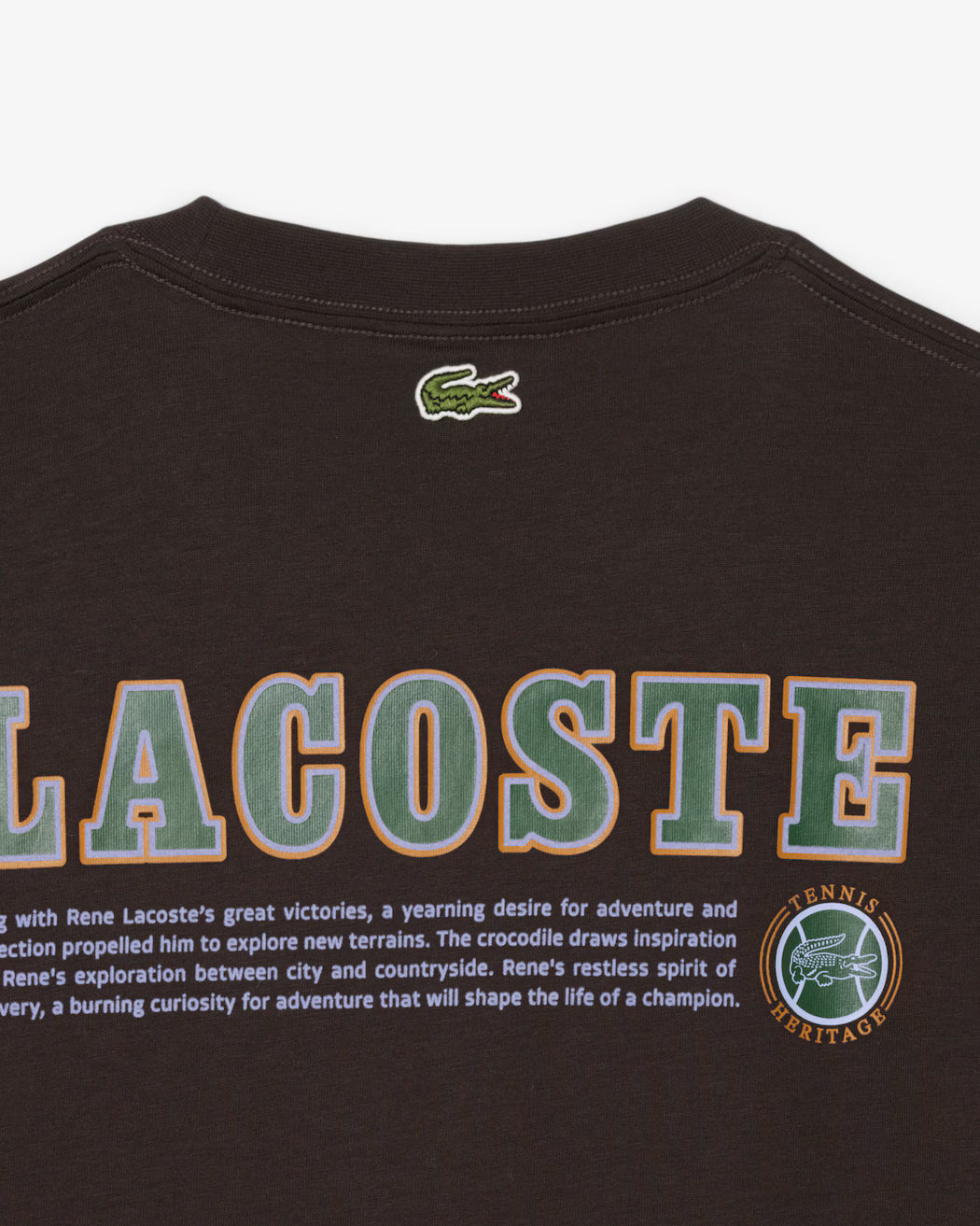 LACOSTE Men's Multi Print Jersey T-Shirt