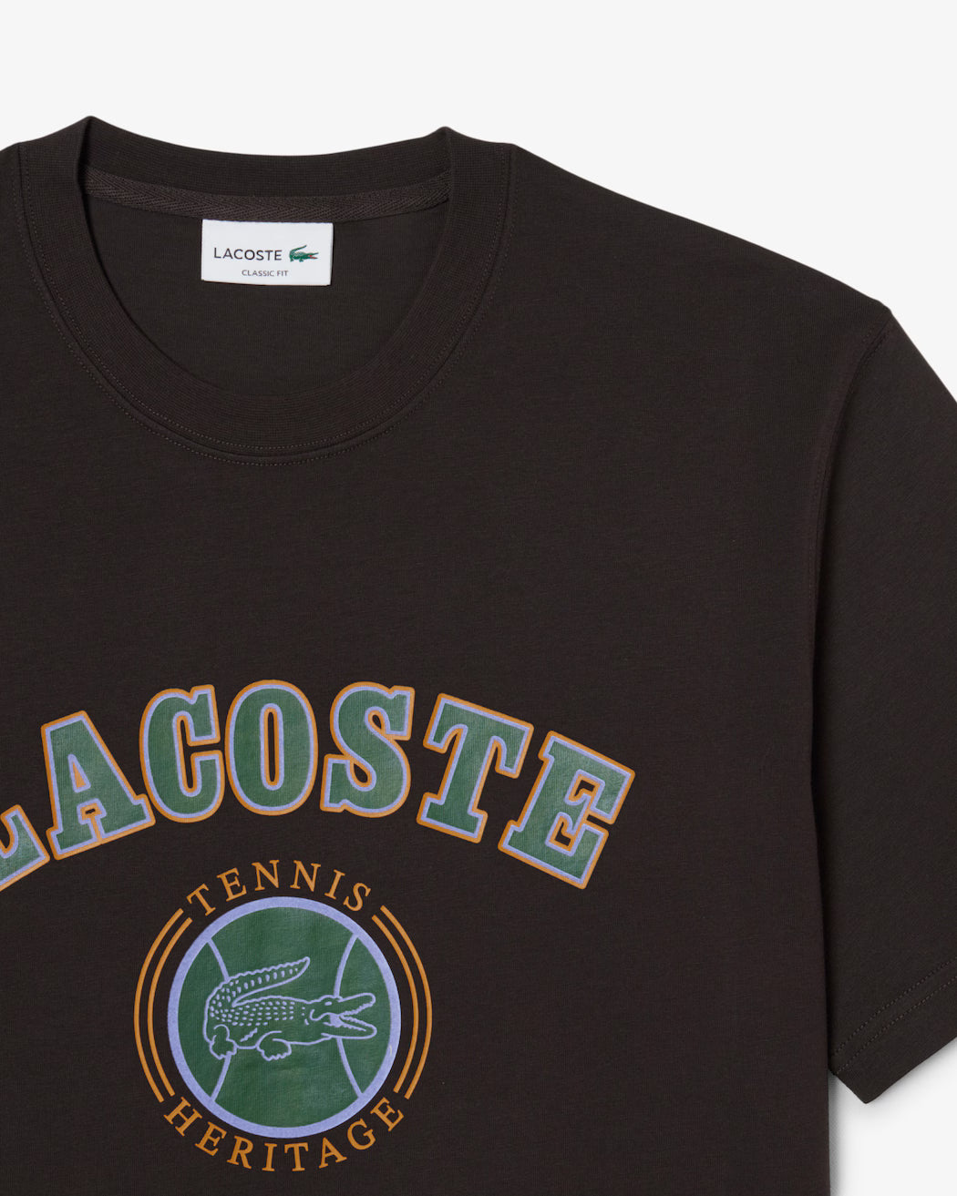 LACOSTE Men's Print Cotton T-Shirt