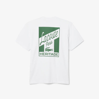LACOSTE Men's Multi Print Jersey T-Shirt