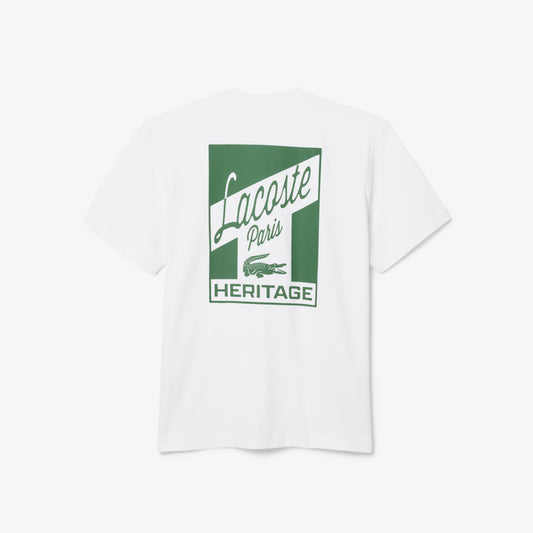 LACOSTE Men's Multi Print Jersey T-Shirt